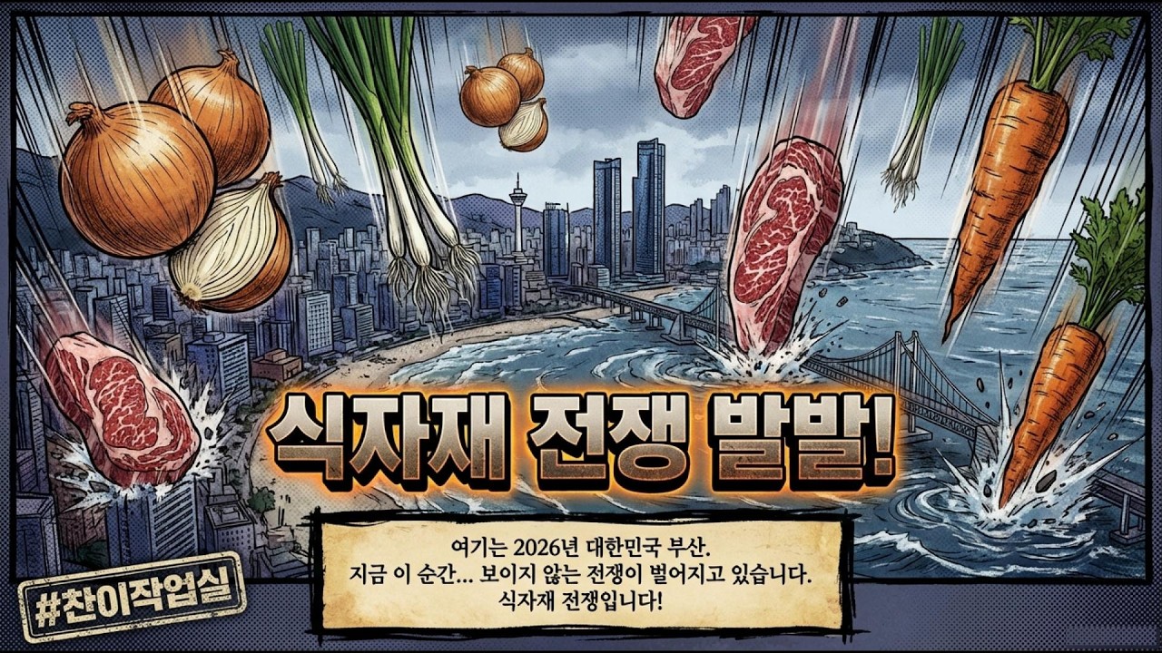 ⚔ 식자재 전쟁에서 살아남는 법! 부산 식당 사장님들의 비밀병기 “비엠식자재”