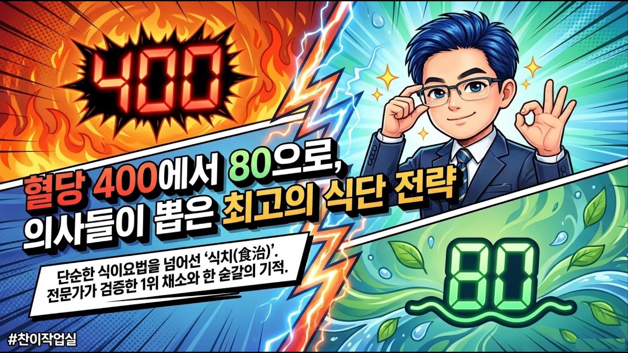 🩺 혈당 400이었던 분이 80으로 낮췄습니다약보다 강한 ‘췌장을 살리는 식사법’ 5가지— 의사들도 놀란 식치(食治)