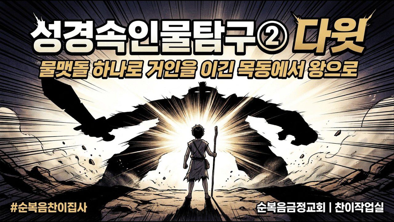내 앞의 골리앗, 어떻게 이기죠? — 성경속인물탐구 두 번째, 다윗 이야기 ⚔️