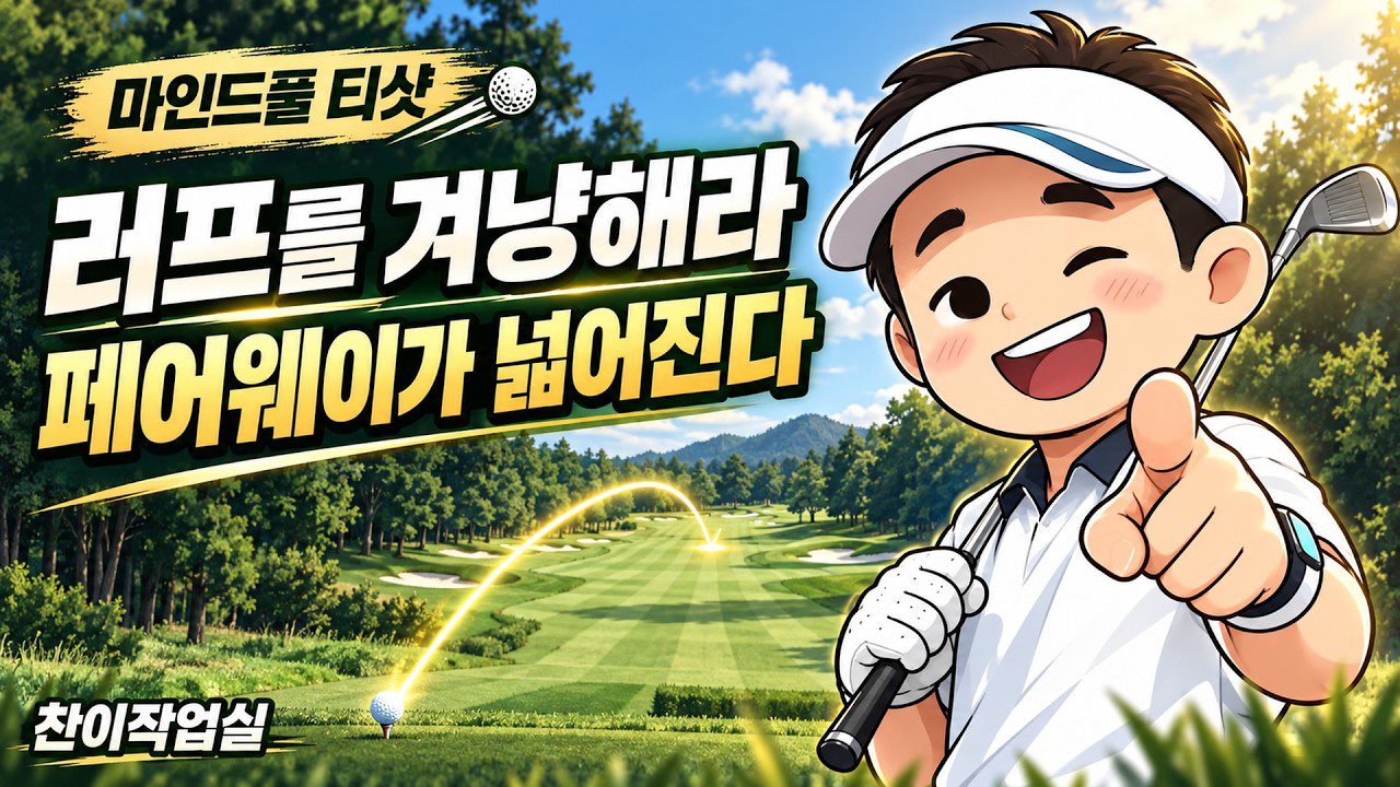 드라이버만 잡으면 굳는 당신에게｜페어웨이가 2배 넓어지는 마인드풀 티샷 전략